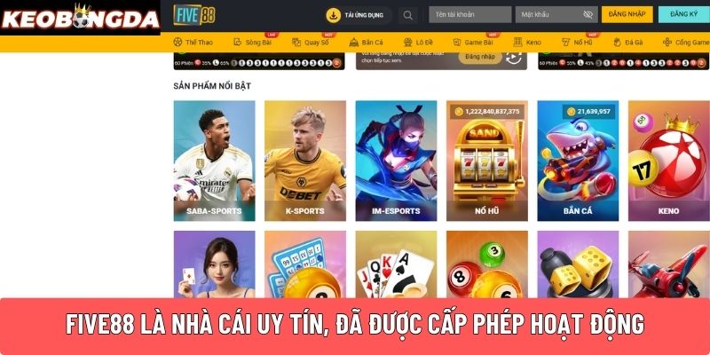 Nhà cái hội tụ nhiều ưu điểm nổi bật