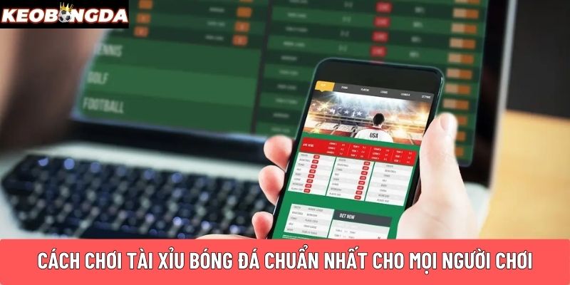 Cách chơi Tài Xỉu bóng đá