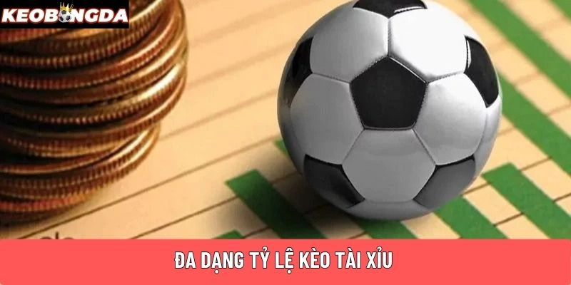 Đa dạng tỷ lệ kèo Tài Xỉu 