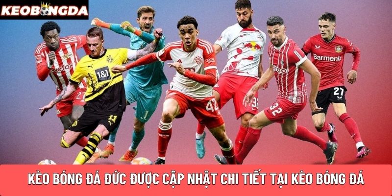 Kèo bóng đá Đức được cập nhật chi tiết tại Kèo Bóng Đá