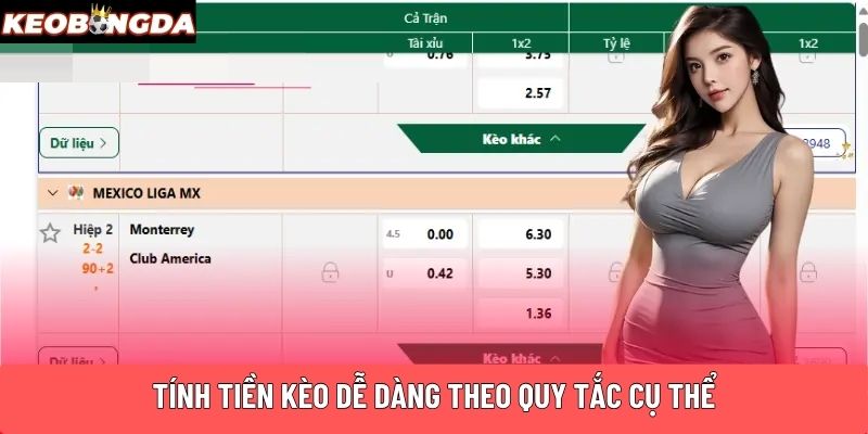 Tính tiền kèo dễ dàng theo quy tắc cụ thể
