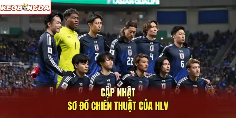 Cập nhật sơ đồ chiến thuật của HLV
